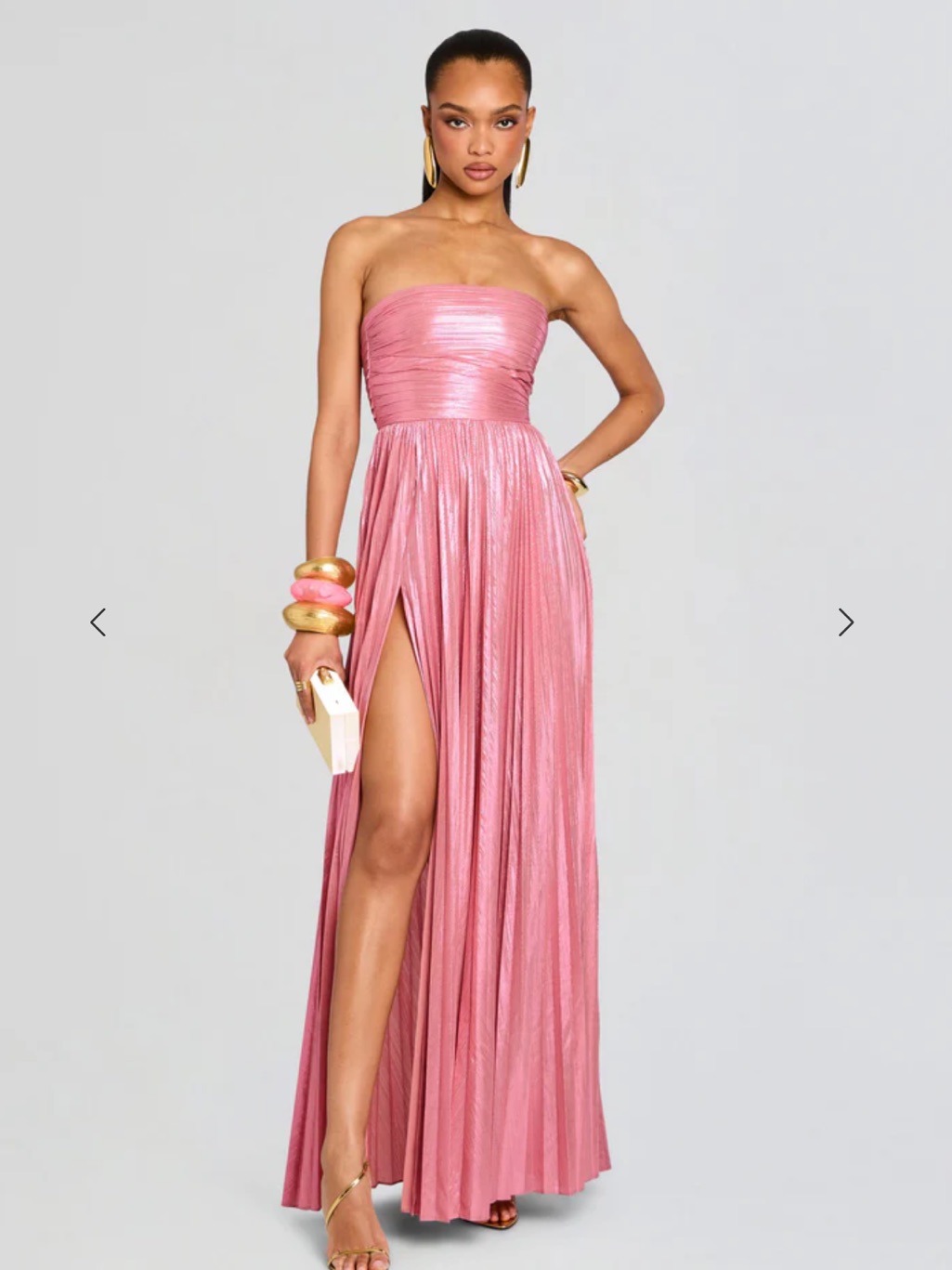 Retrofete Sevyn Dress In Light Rose